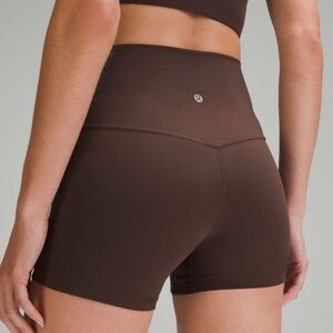 Lululemon align espresso 4” shorts